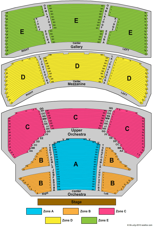 Stampede Houston Seating Chart